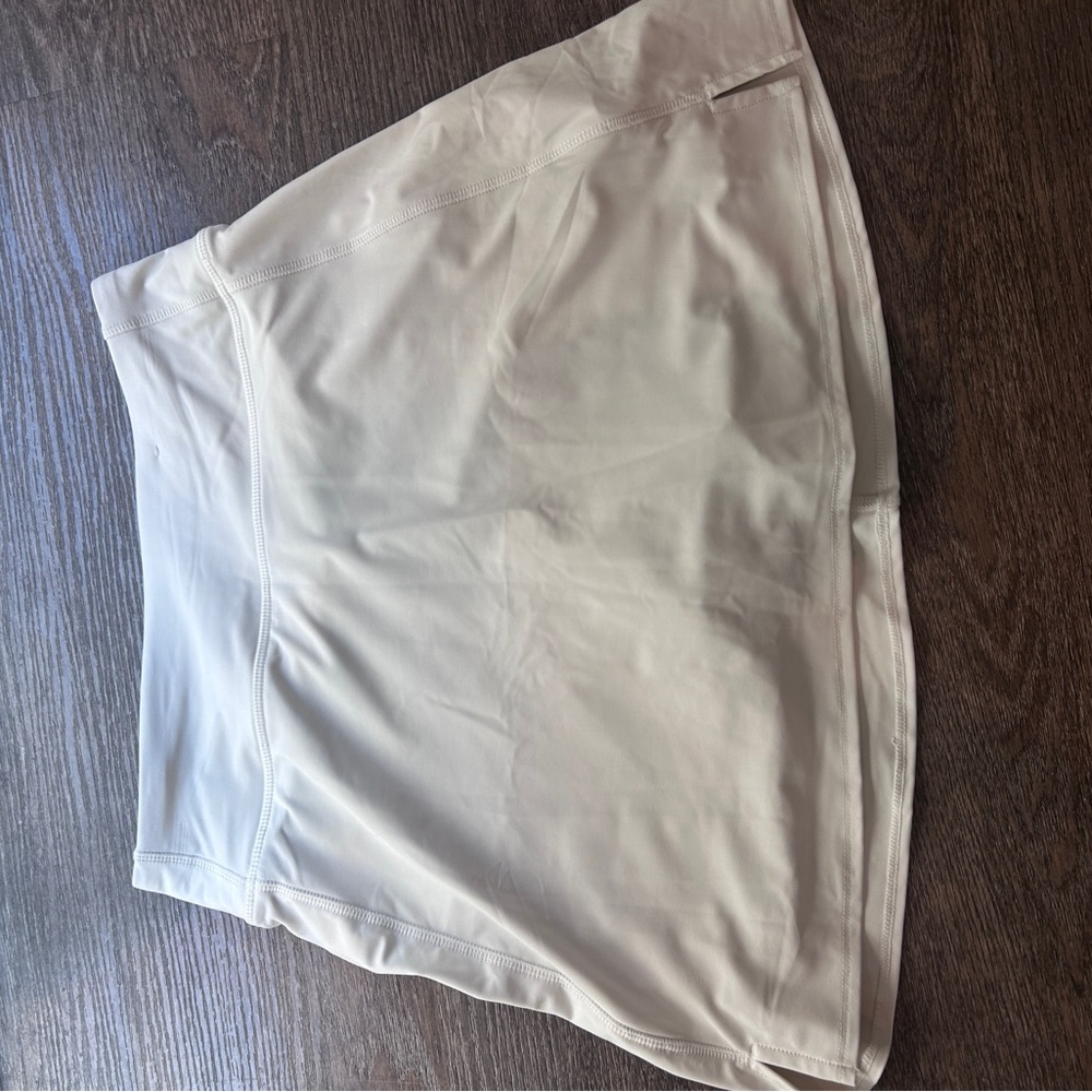 White Tennis Skirt
